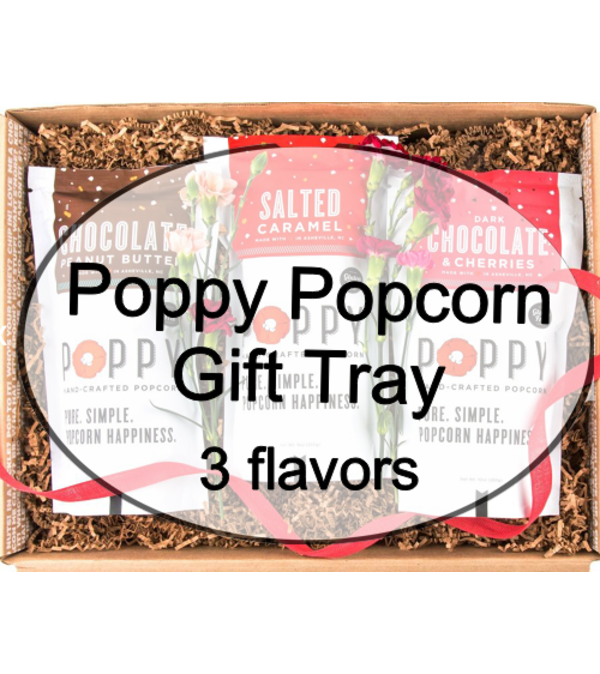 Poppy Popcorn Tray