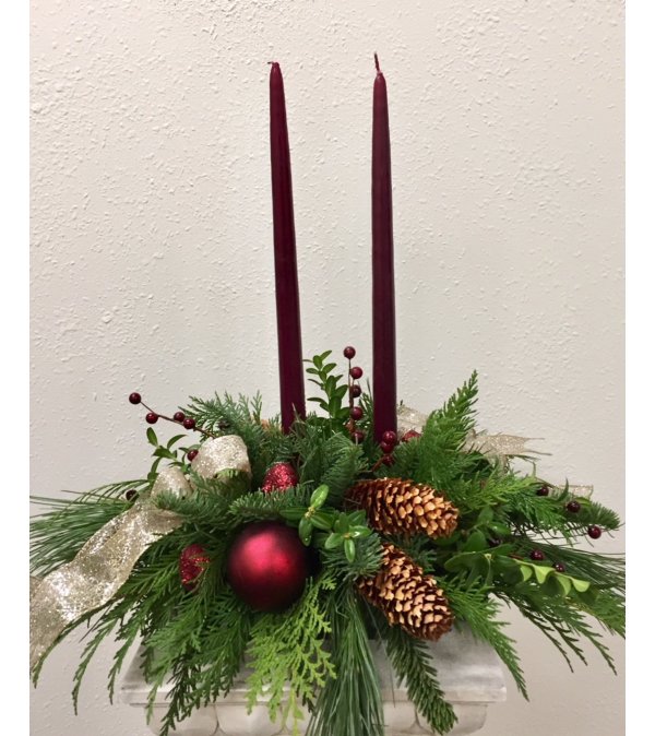 Long Holiday Gathering Centerpiece