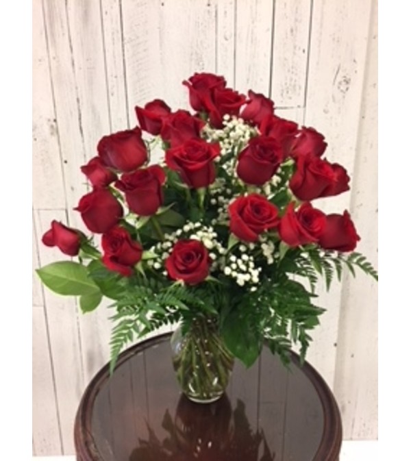 24 Red Roses Bouquet