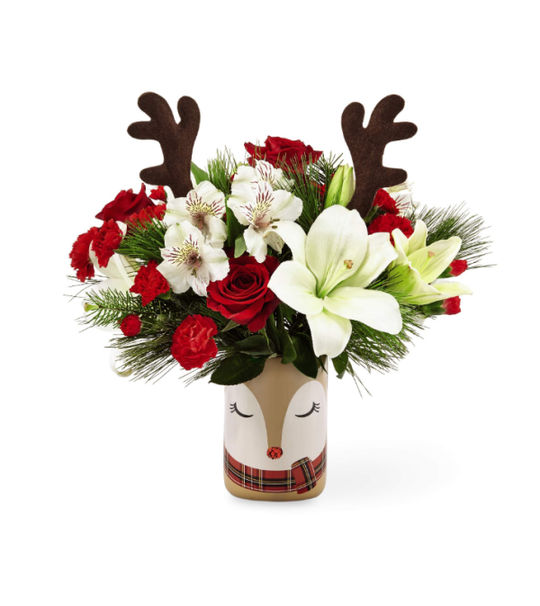 BRIGHT REINDEER BOUQUET