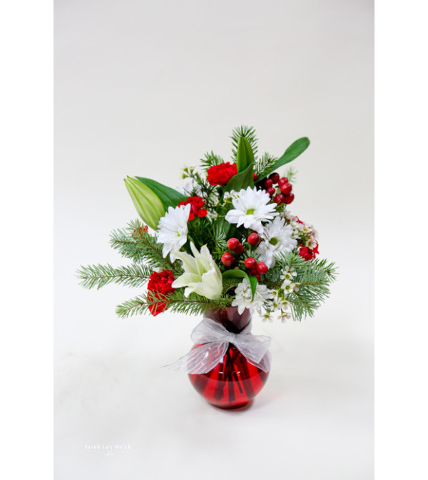 Christmas Vase #22