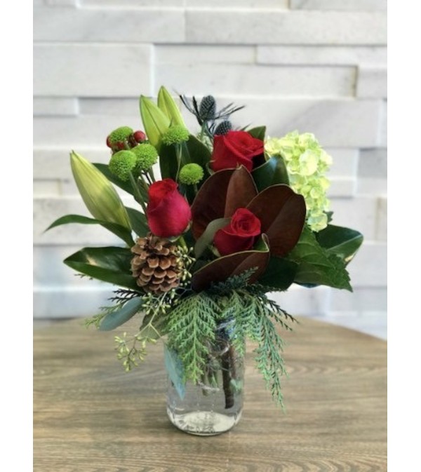Christmas Vase #6