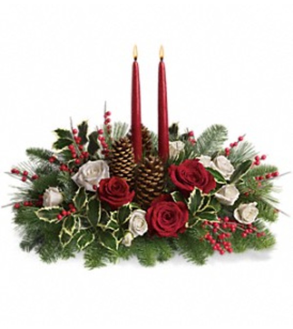 Teleflora's Christmas Wishes Centerpiece