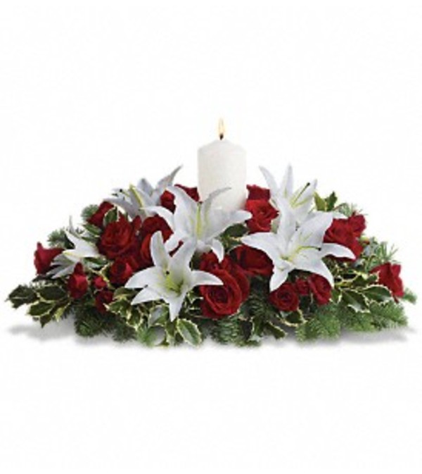 Teleflora Luminous Lilies Centerpiece