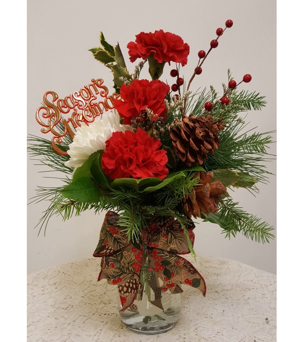 Christmas Mason Jar #1
