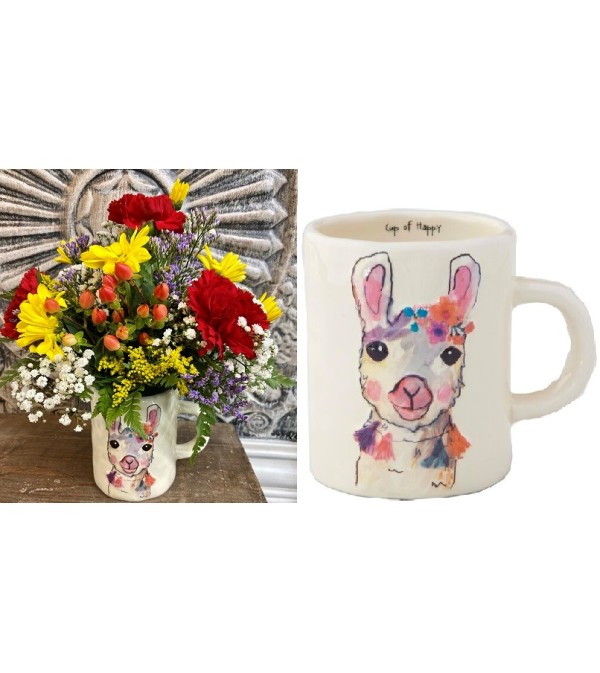 Cup of Happy-Llama Mug