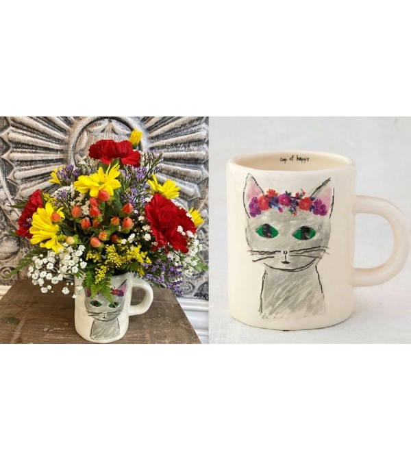 Cup of Happy-Kitty Mug