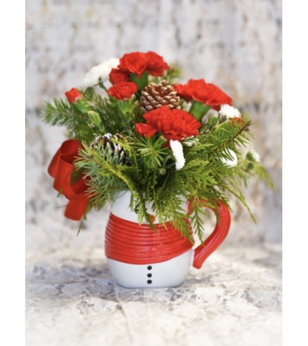 Teleflora Snowman Mug