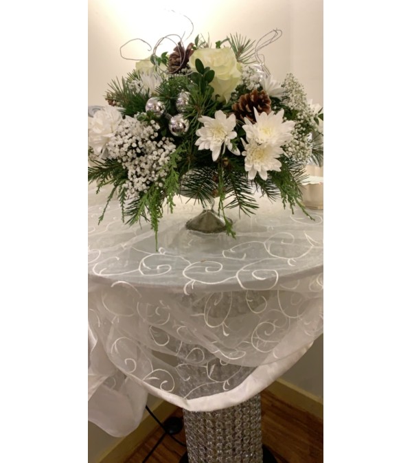 Walking in a Winter Wonderland Centerpiece