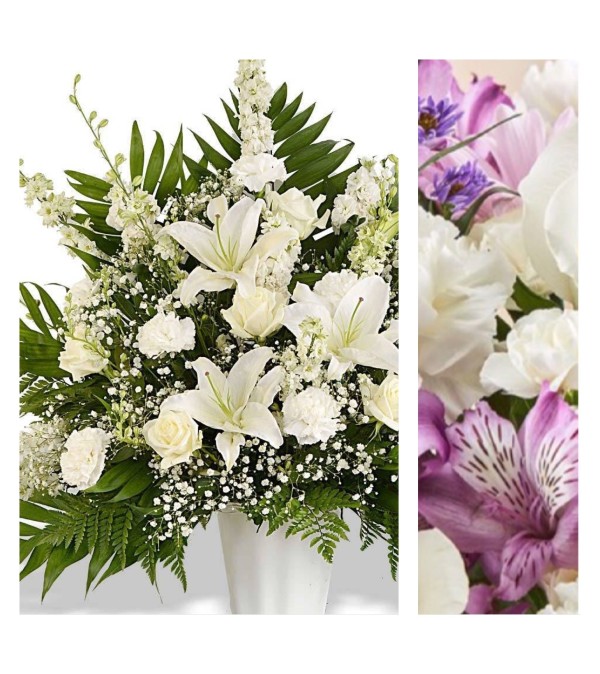 Lavender/Purple Mix-Traditional Sympathy
