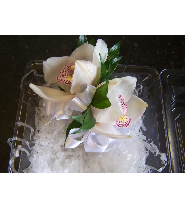 Classic Cymbidium Orchid Corsage