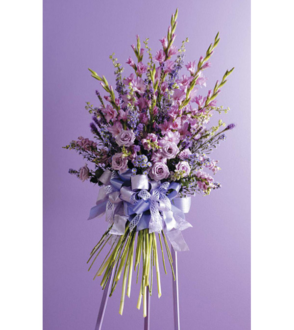 Faux Hand Tied Standing Spray