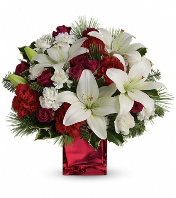 Caroling in the Snow by Teleflora