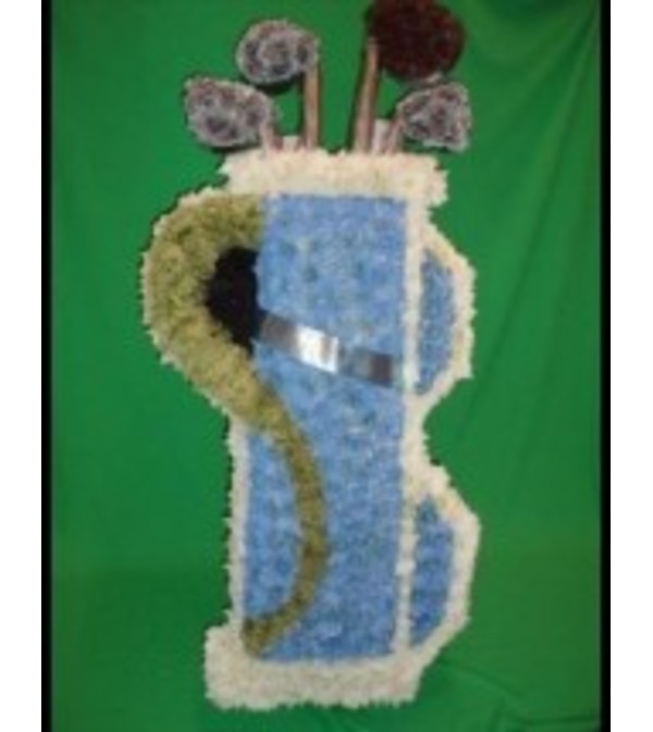 Funeral Custom Golf Clubs Sympathy Piece