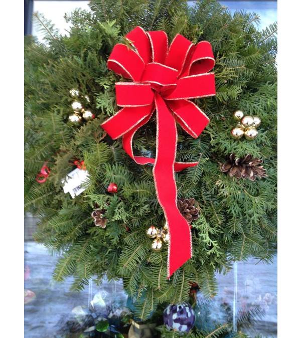 Festive Holiday Wreath