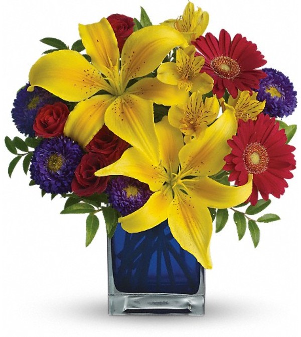 Teleflora's Blue Caribbean