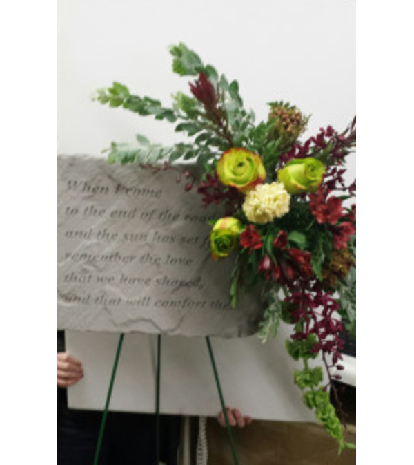 Garen Stone Funeral Spray