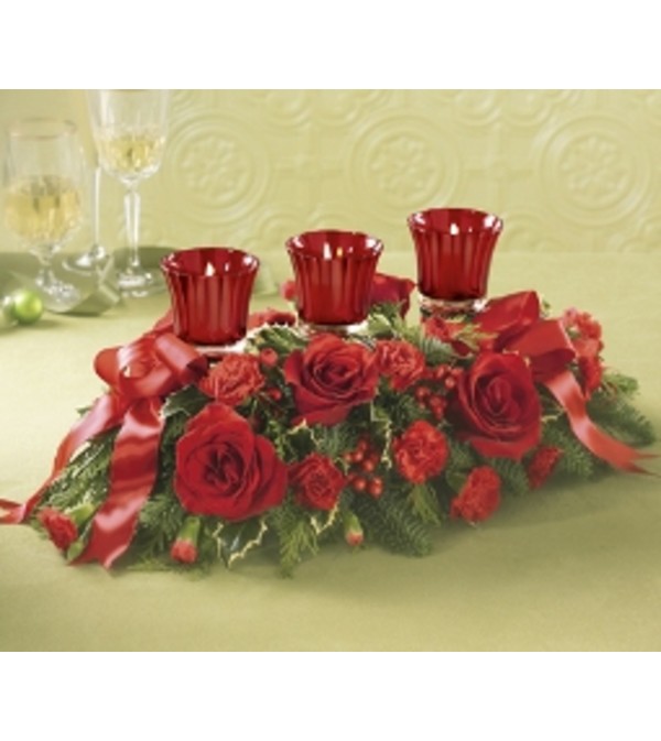 Christmas Glow center Piece