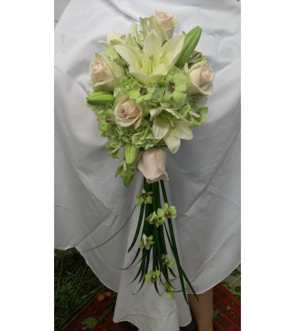 Soft Green Cascade