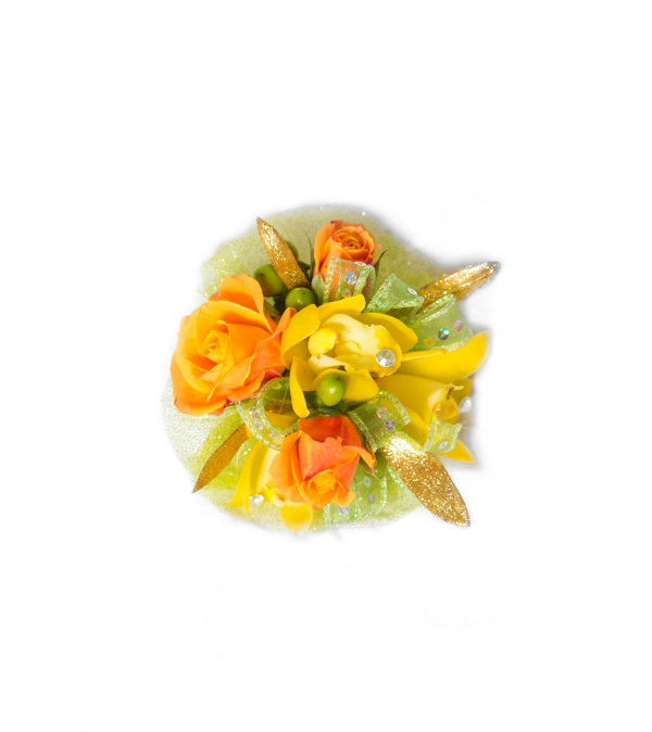 Citrus Splash Corsage