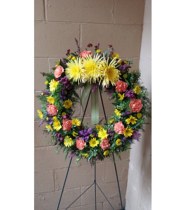 Spring Garden Wreath