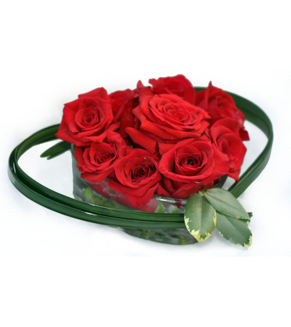 Red Cristal Heart