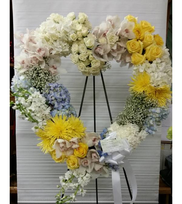 White Sympathy Heart