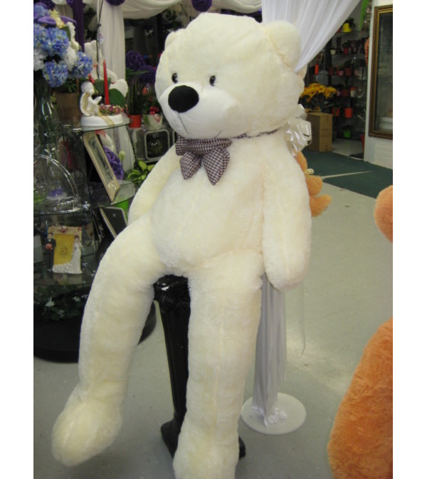 Jumbo White Teddy Bear
