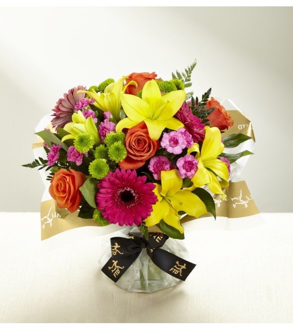 The FTD® Bold Beauty™ Hand-tied Bouquet