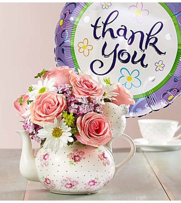 Teapot Full of Blooms™ Thank You