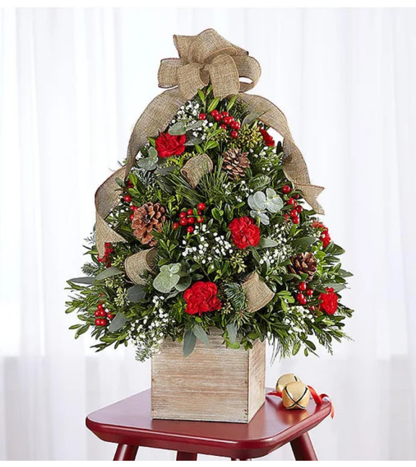 Cozy Cabin Holiday Flower Tree™