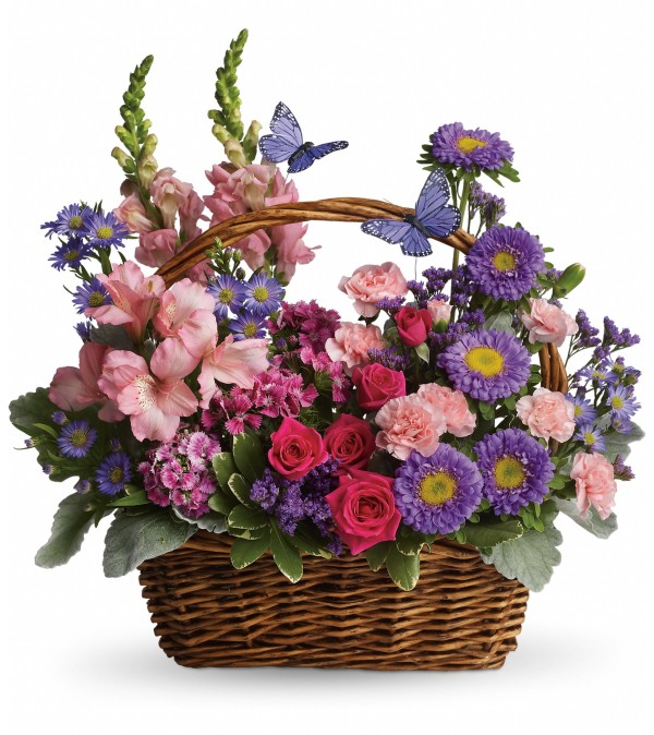 Country Basket Blooms DW