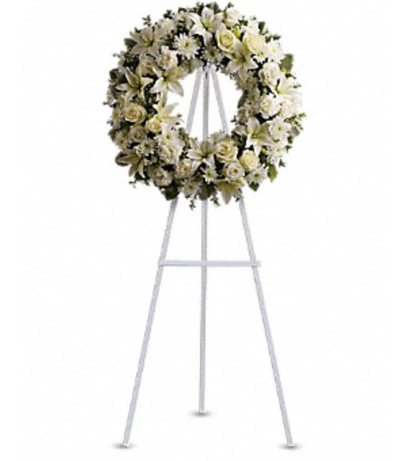 TELEFLORA SERENITY WREATH
