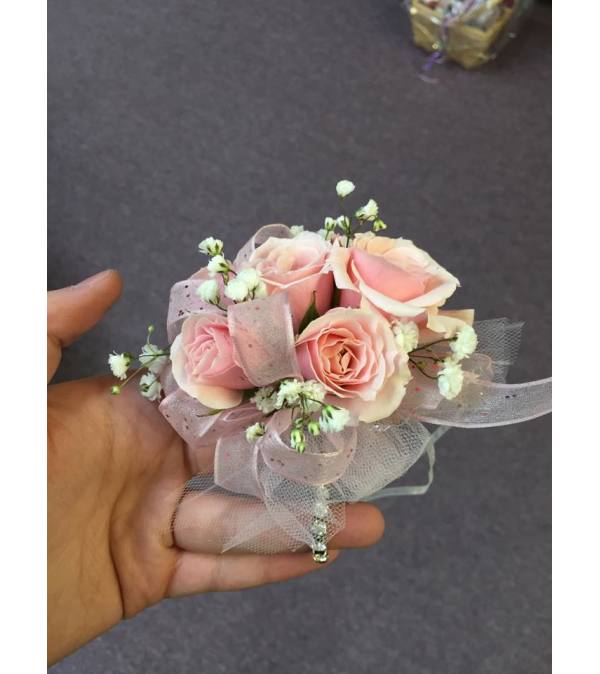 Milky Pink Passion Corsage