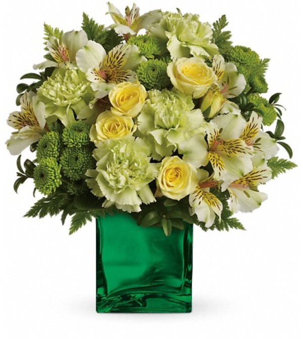 Teleflora's Emerald Elegance Bouquet