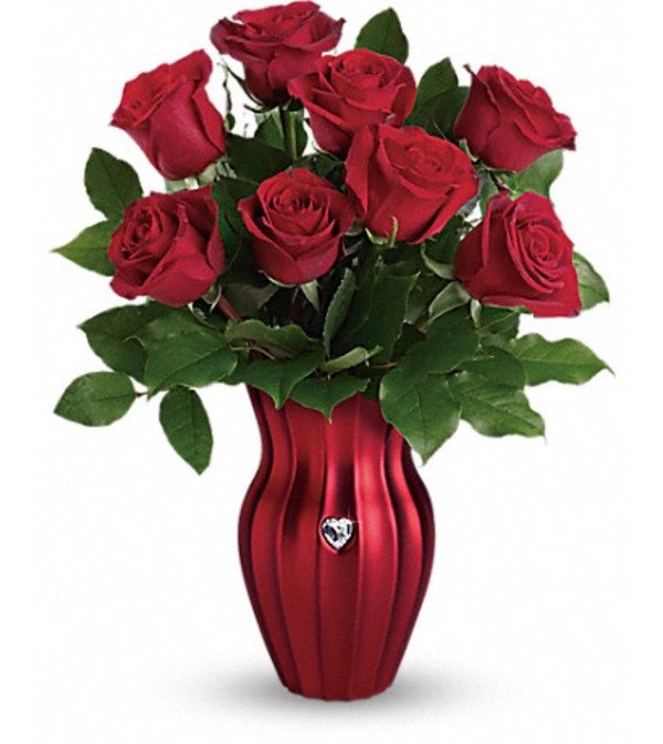 Teleflora's Heart Of A Rose Bouquet