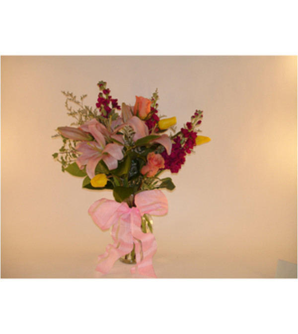 Medium Mixed Spring Vase