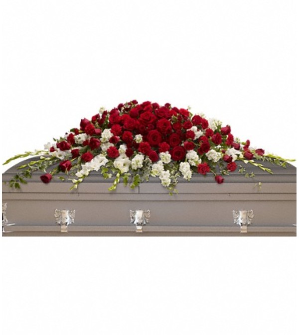 Garden of Grandeur Casket Spray