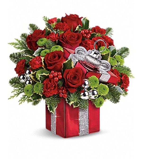 Teleflora's Gift Wrapped Bouquet