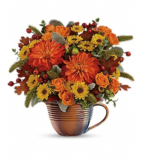 Teleflora's Autumn Sunrise Bouquet