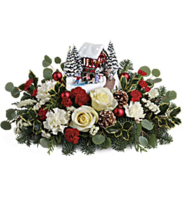 Thomas Kinkade's Christmas Bridge Bouquet