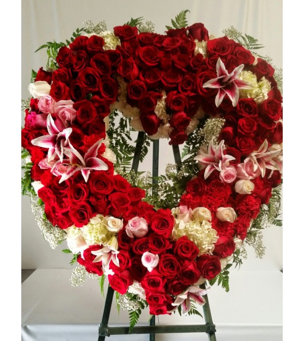 Stunning Red Heart