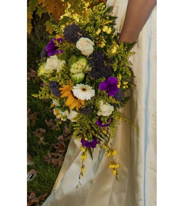 Garden Cascade Bouquet