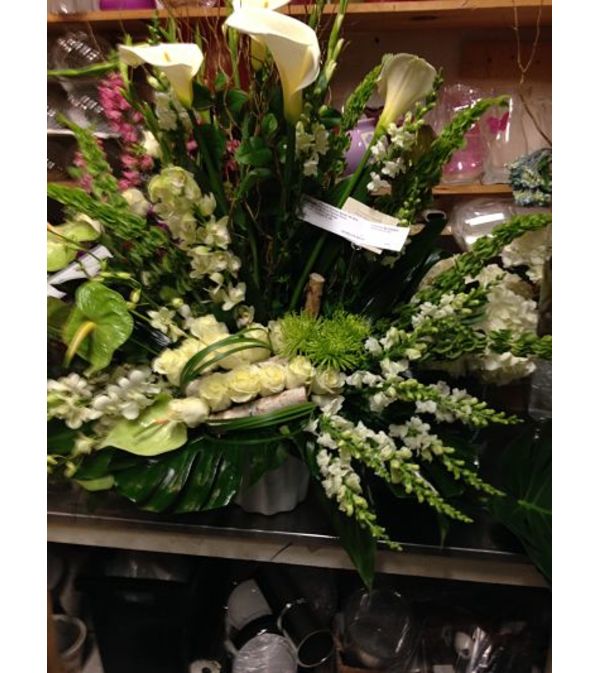 A modern at peace bouquet