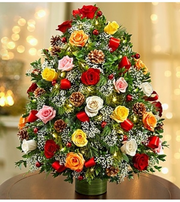 Holiday Flower Tree® Luxury- Multicolored