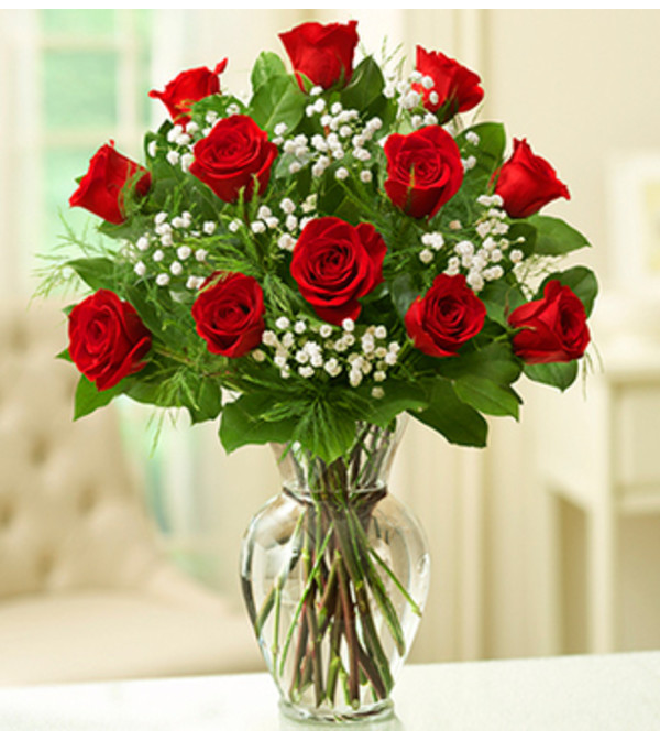 Rose Elegance™ Long Stem Red Roses Houston, TX Florist