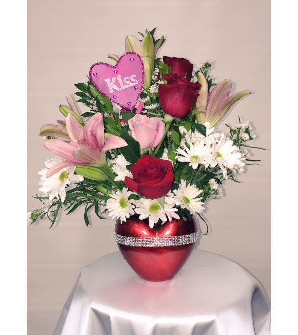 Radiant Heart Bouquet