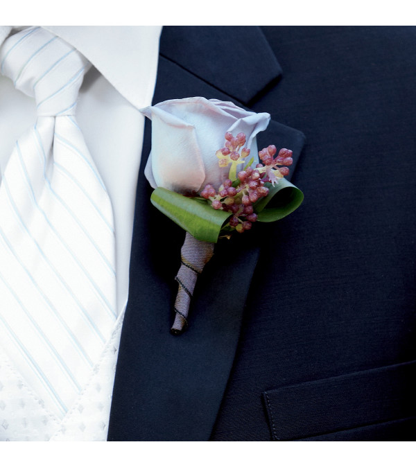 The FTD® Nottingham™ Boutonniere