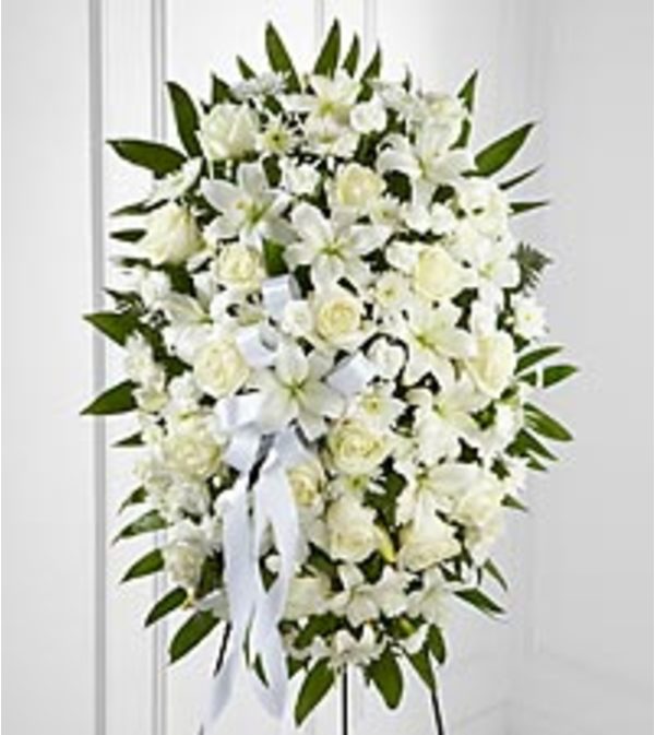 elegant white blooms