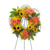 Heaven's Sunset Wreath standard